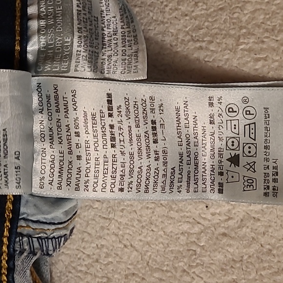 Levis 711 Skinny Jean Size 26R - Picture 12 of 12